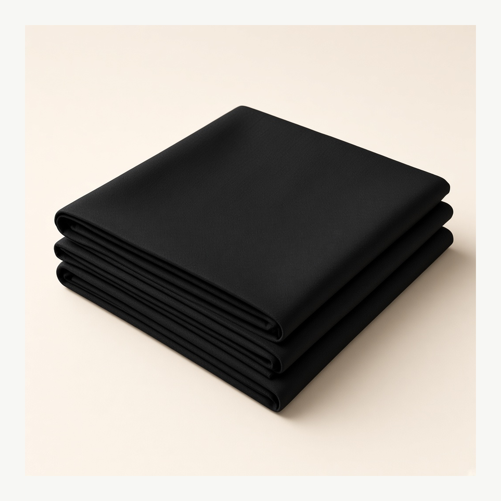 108" Black Round Tabledrapes