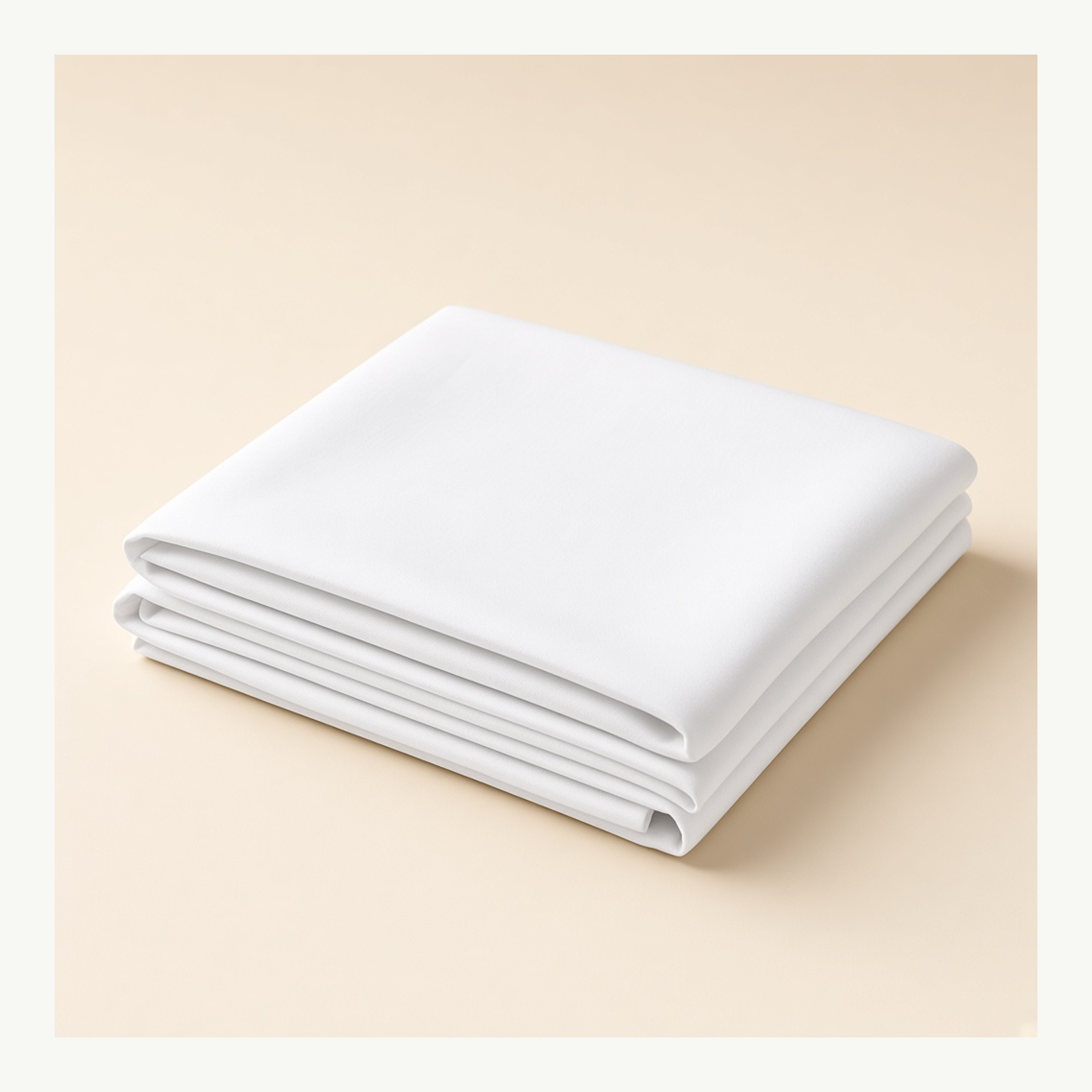 120" White Round Tabledrapes