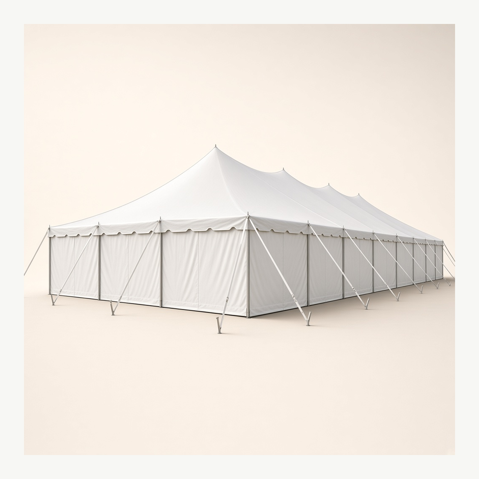 40×100 White Tent