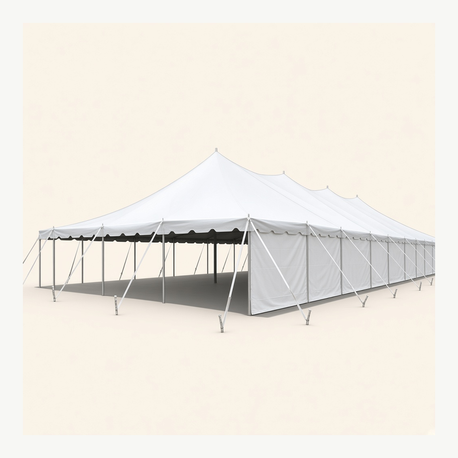 40×120 White Tent