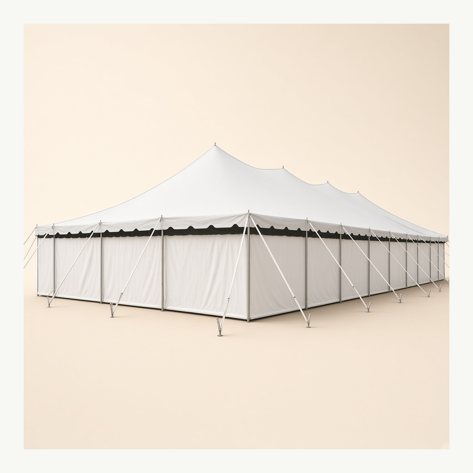 40×40 White Tent