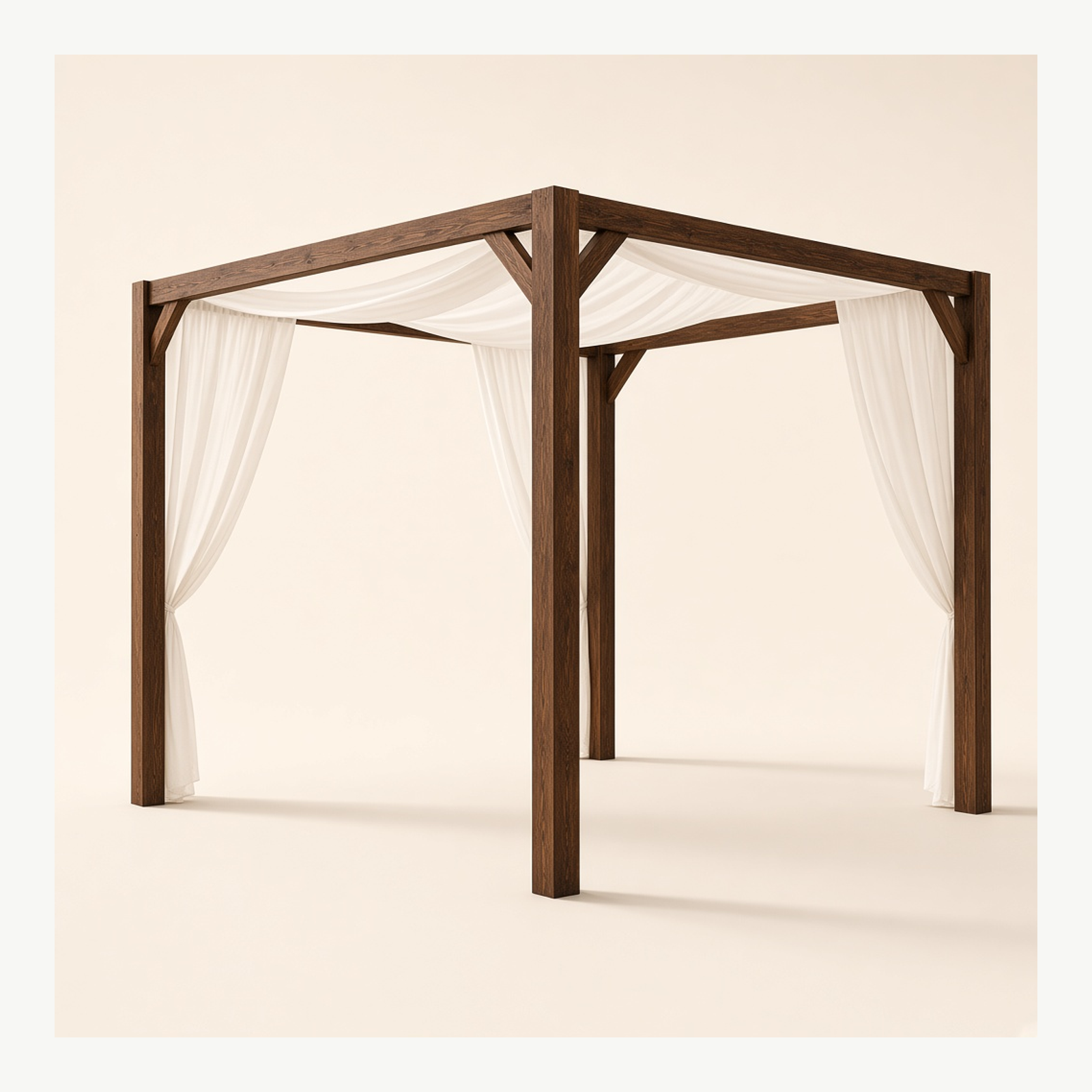 8 × 8 Darkwood Cabana
