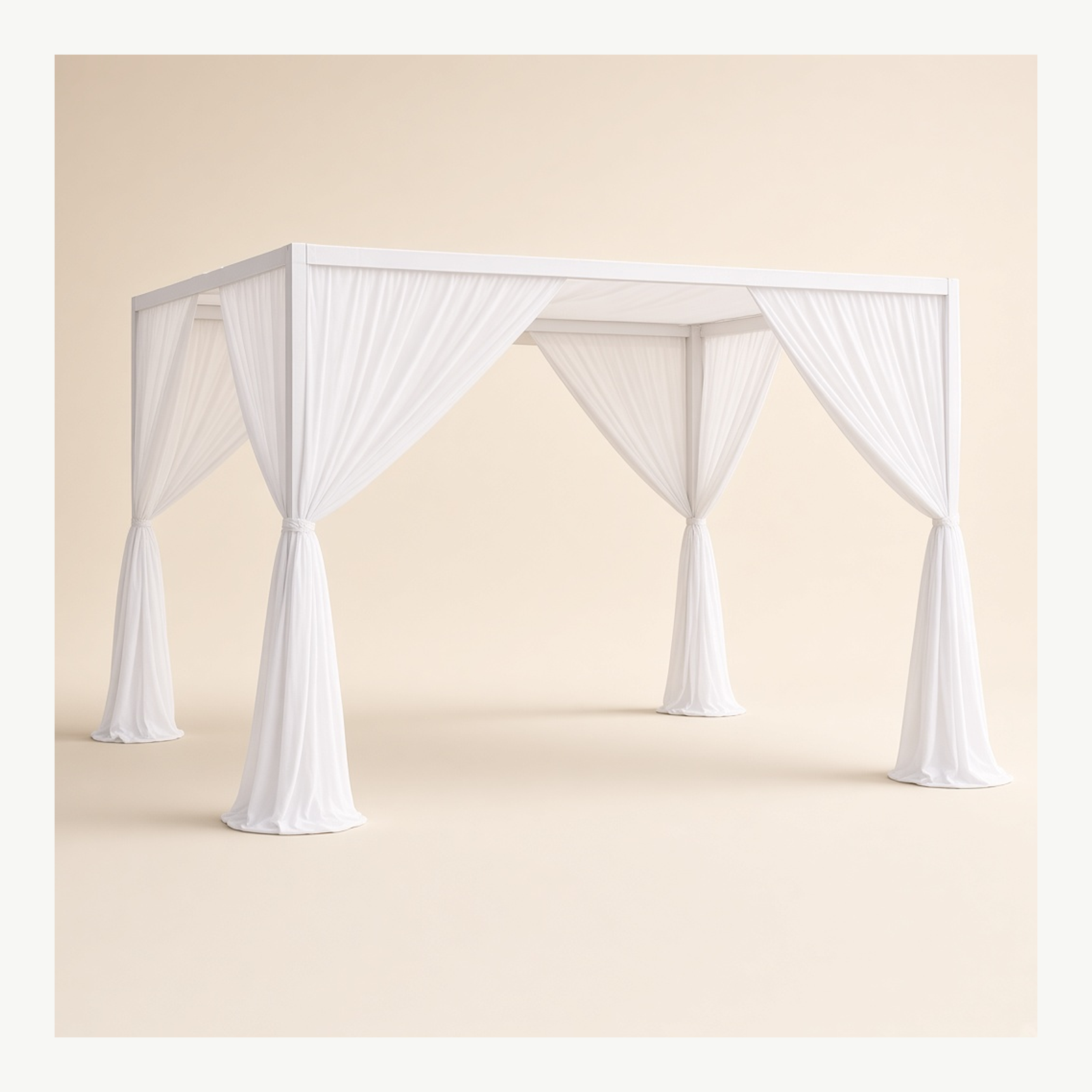 8 × 8 White Cabana