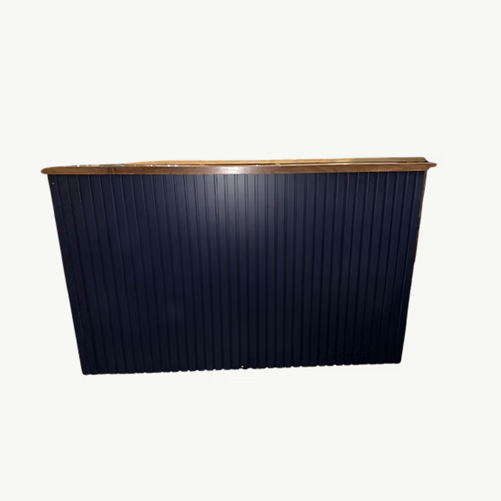 8' Navy Blue Bar Table