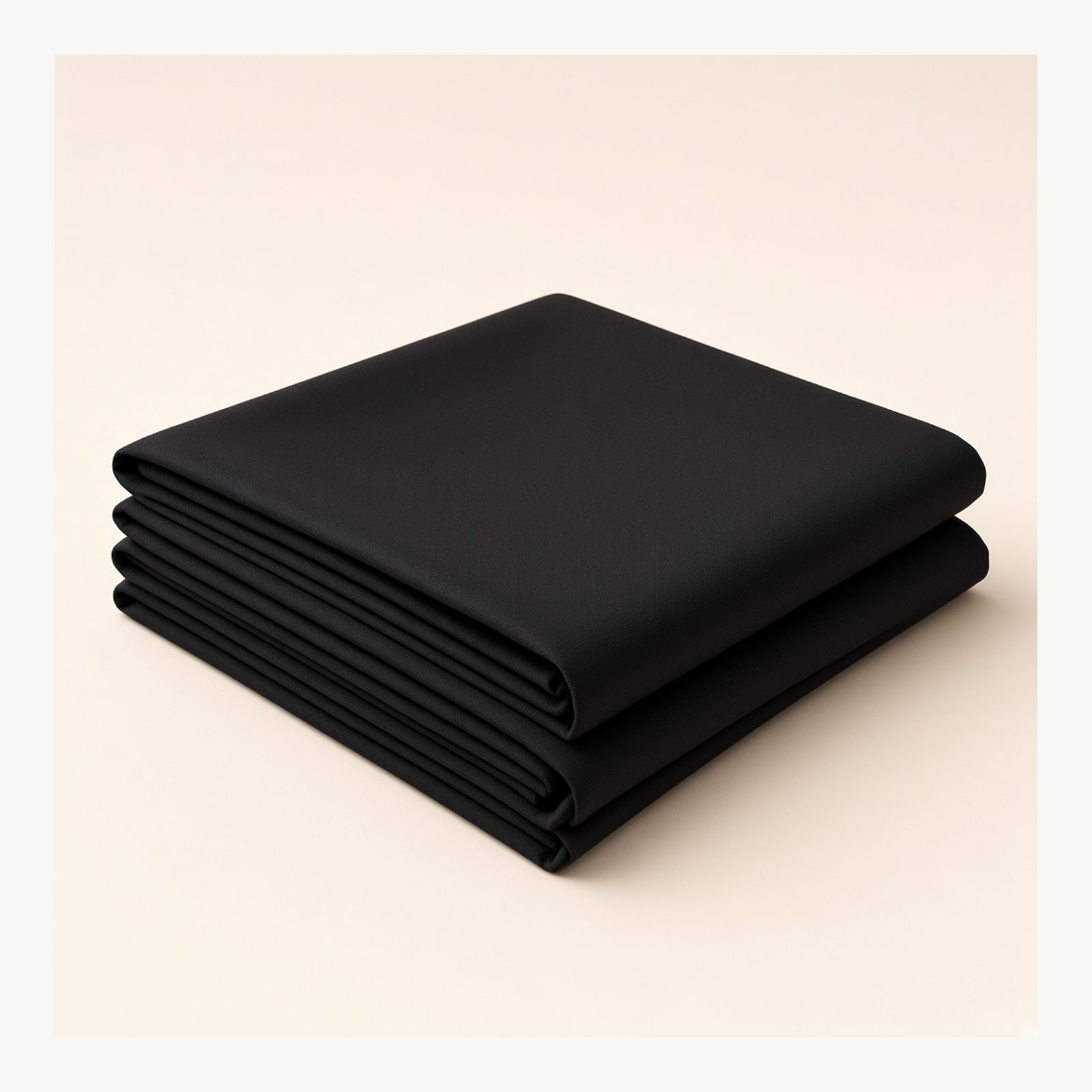 90" Black Round Tabledrapes