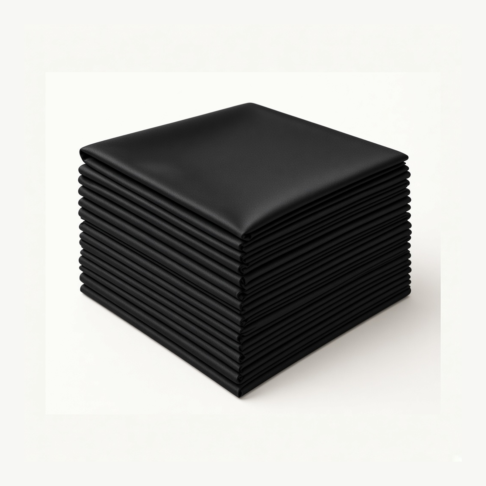 Black Square Tablecloth