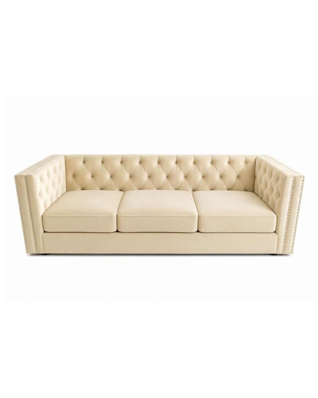 Cream Pintuck Lounge