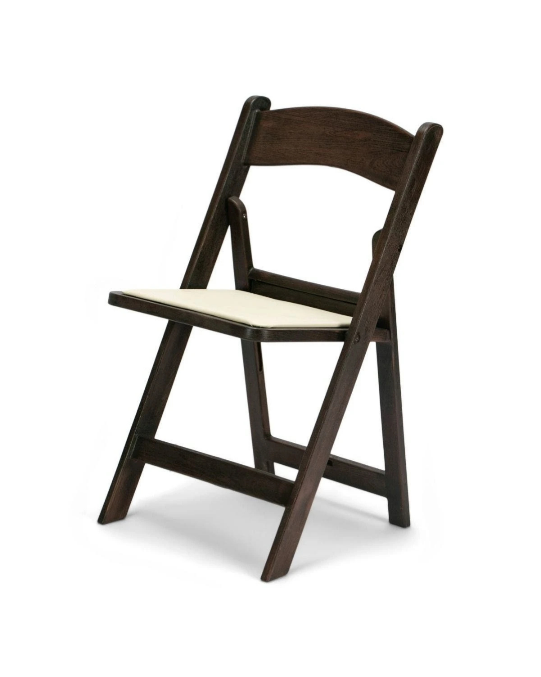 Darkwood Resin Folding Chair
