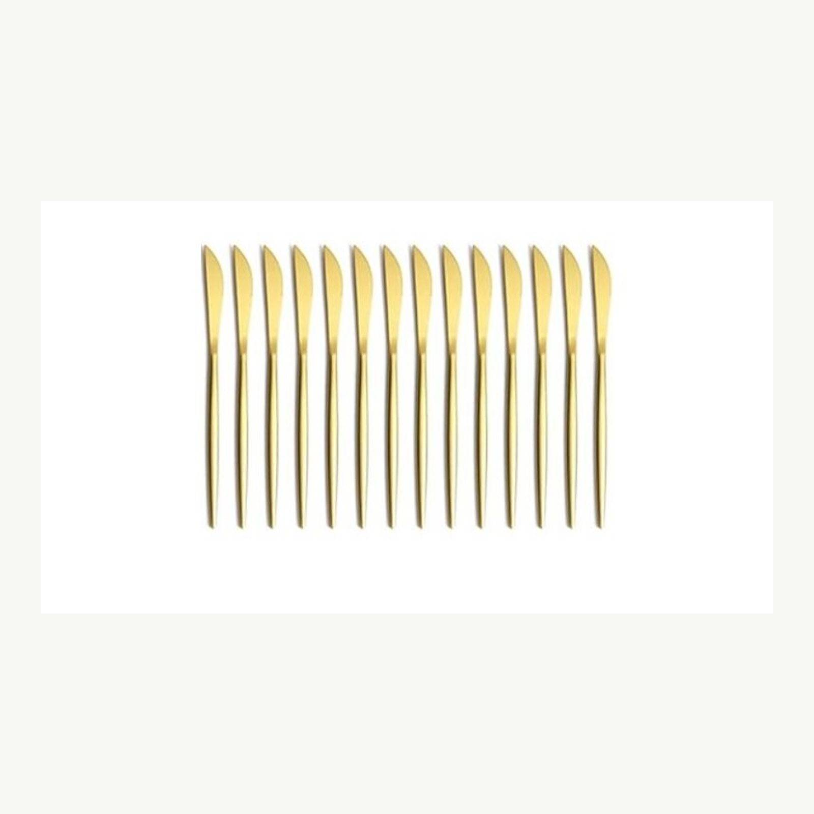 Gold Dinner Knife