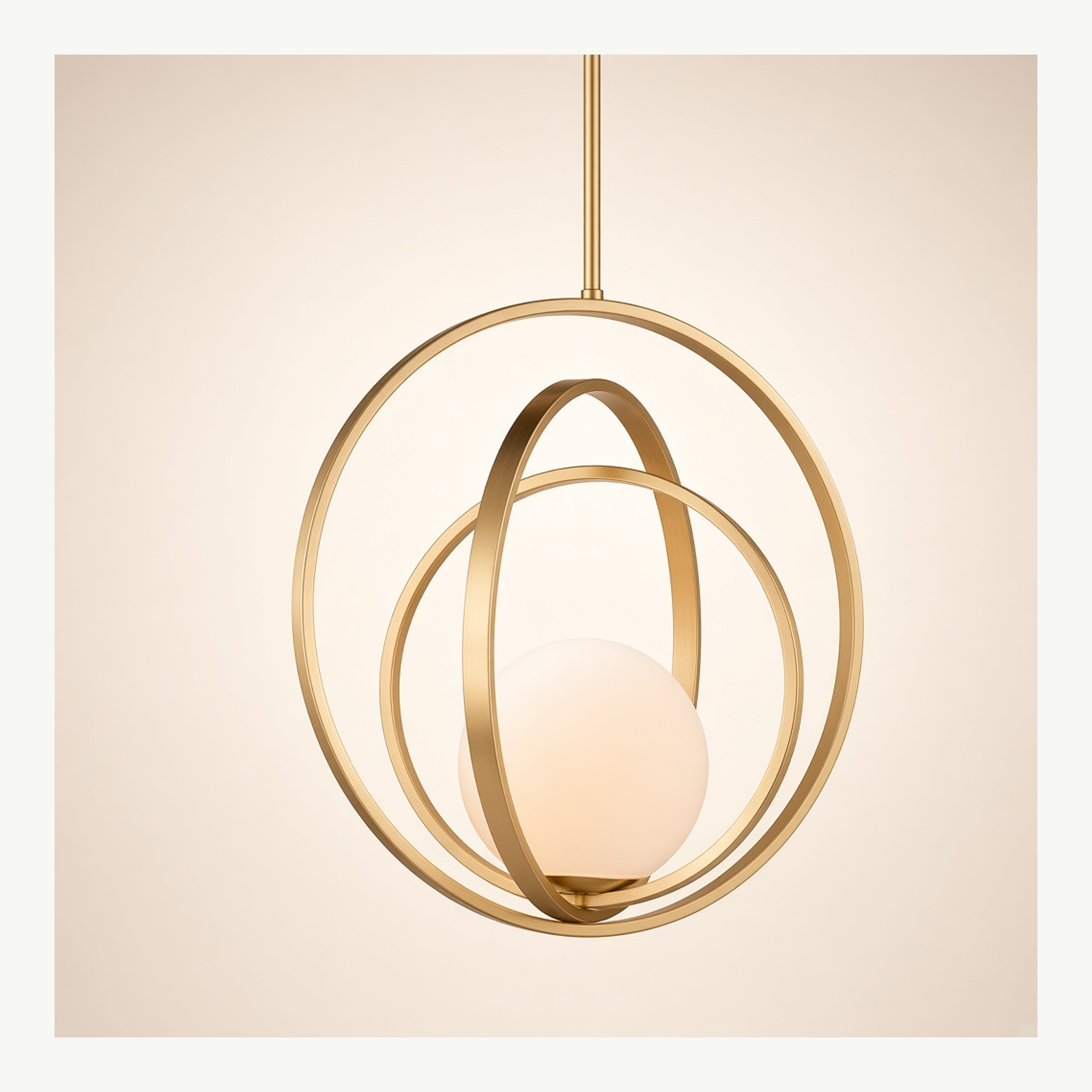 Gold Pendant Light