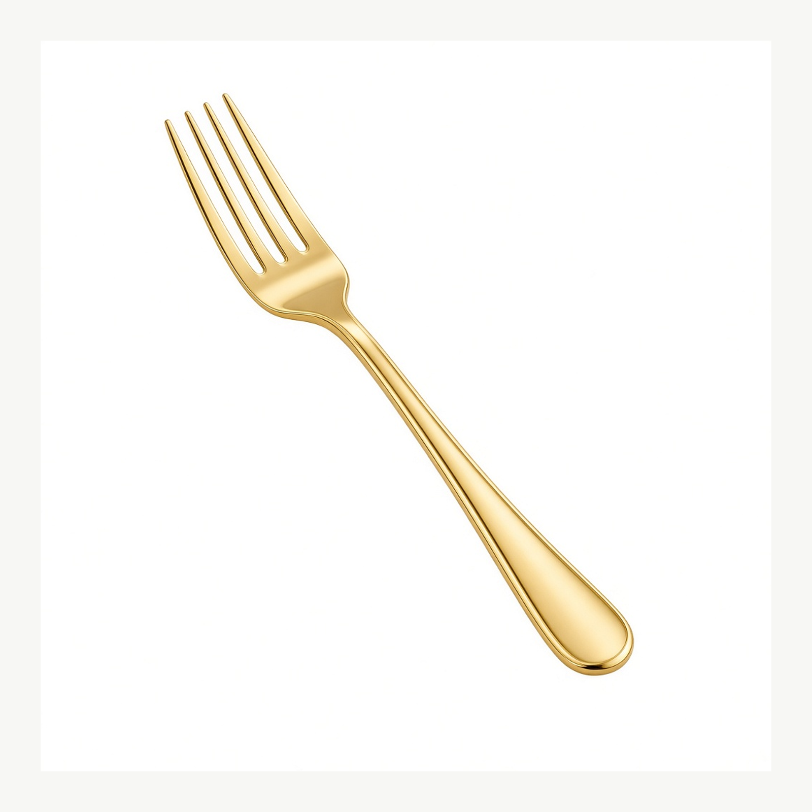 Gold Salad Fork