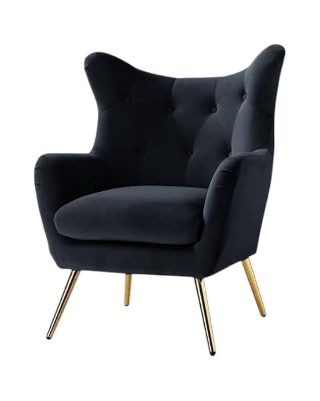 Multicolor Modern Lounge — Black