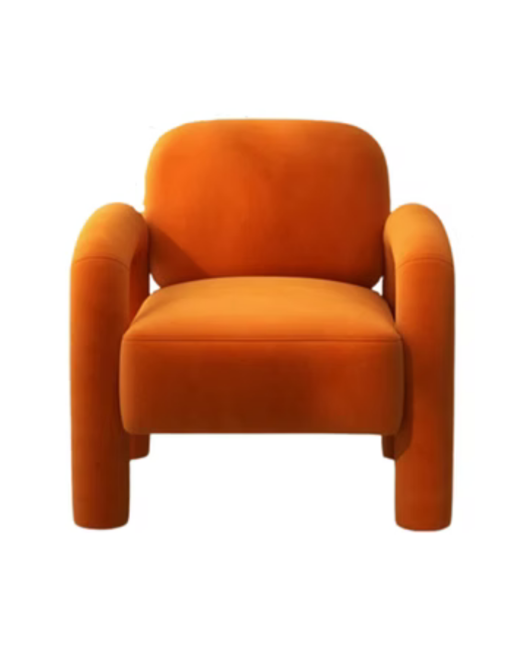 Multicolor Modern Lounge — Orange