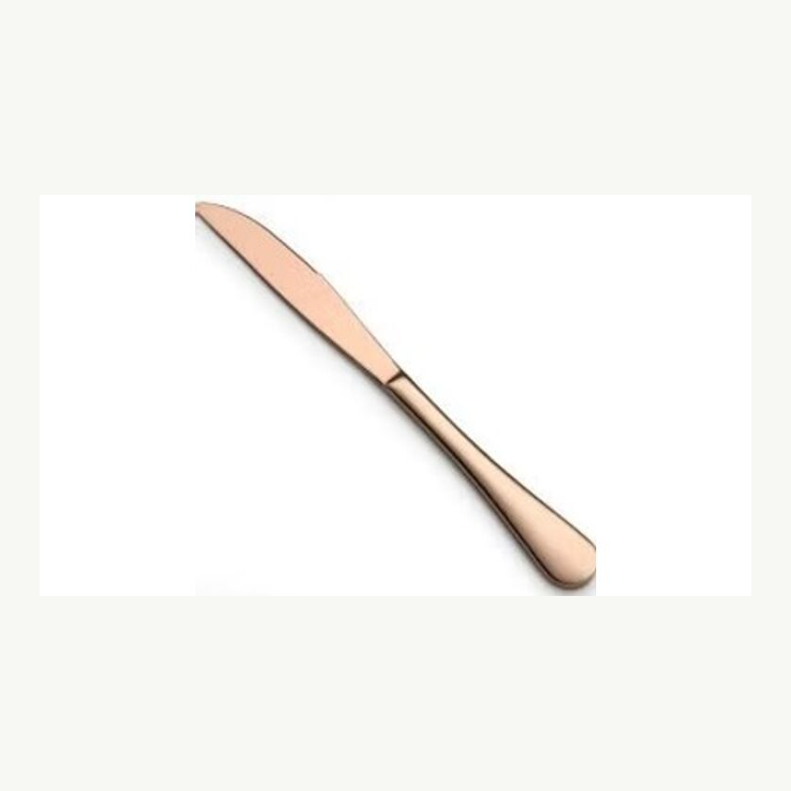 Rose Gold Dinner Knife