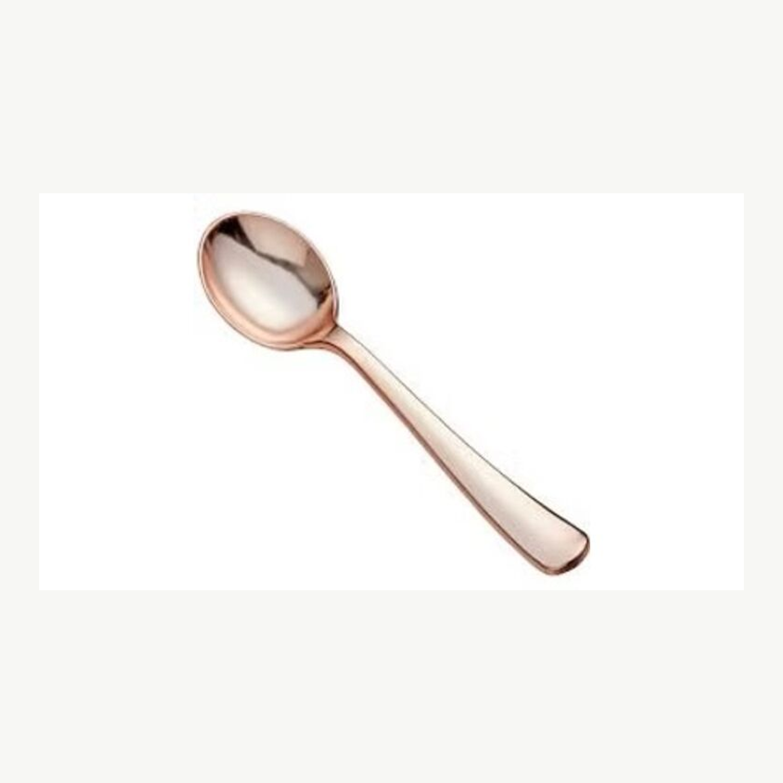 Rose Gold Soup Spoon