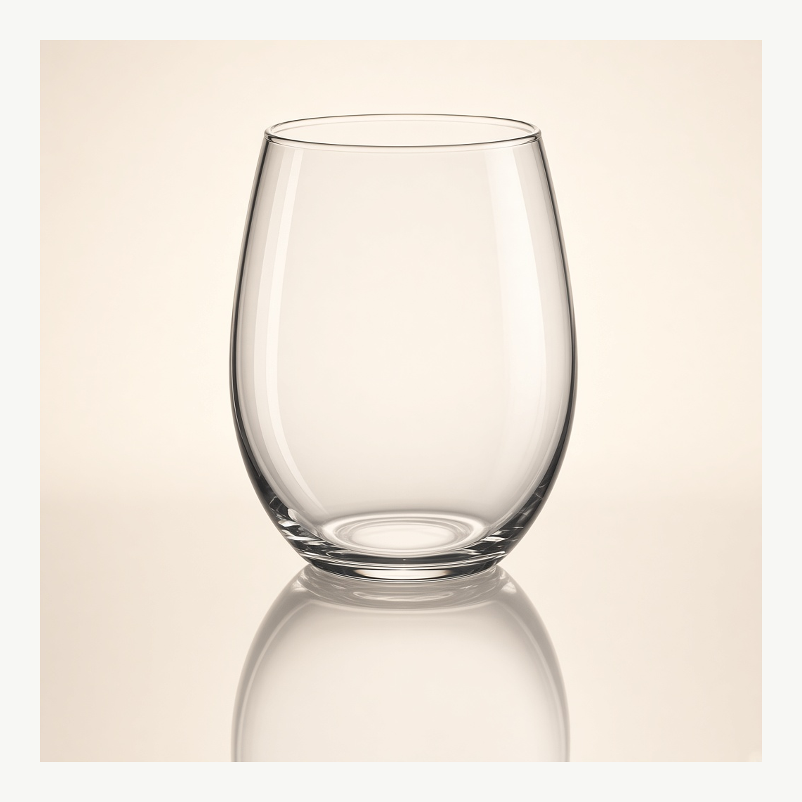 Stemless Wine Glass