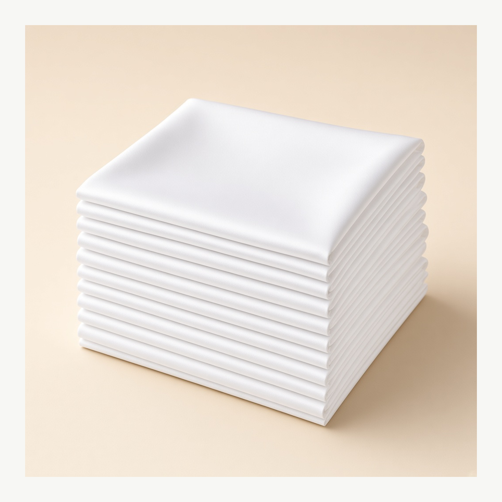 White Square Tablecloth